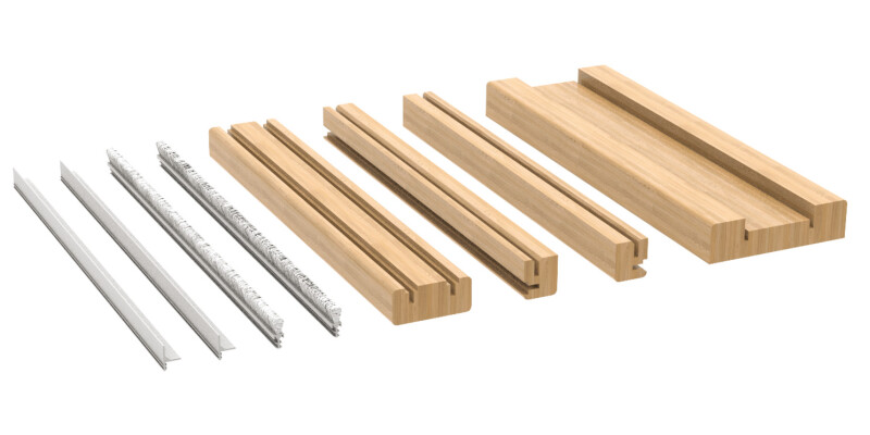 Jamb Kit, for Hafele Optimo Pocket Door System