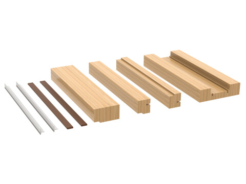 Jamb Kit, for Hafele Optimo Pocket Door System