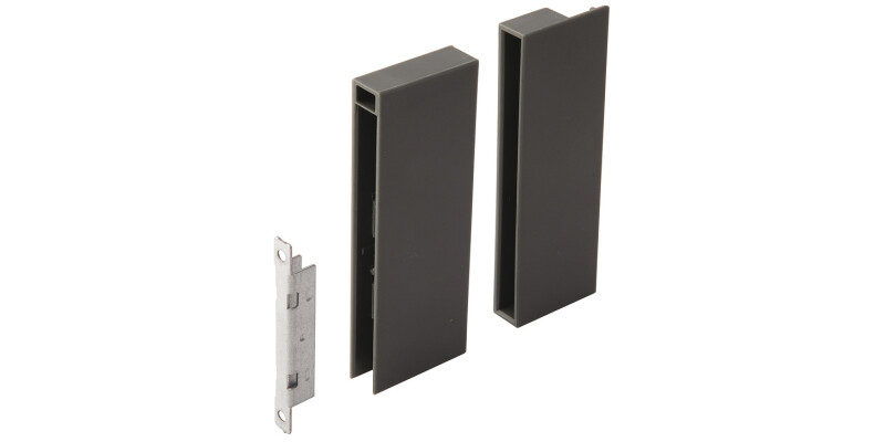 Glass Panel Holder Set, for H&auml;fele Matrix Box S Glass Side Panels