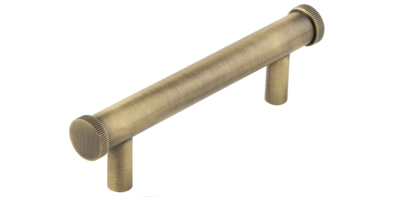 Pull Handle, Brass, Fixing Centres 96 mm, Thaxted