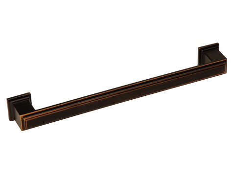 Pull Handle, Zinc Alloy, Fixing Centres 160 mm, Palladium