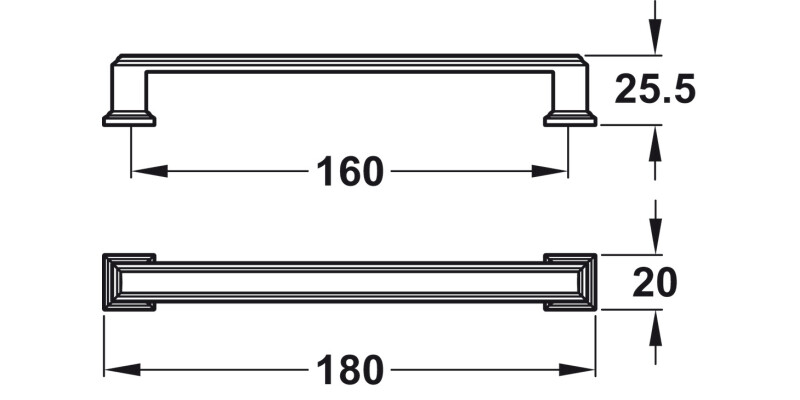 Palladium Pull Hdl ZA ORB 160mm cc