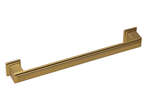 Pull Handle, Zinc Alloy, Fixing Centres 160 mm, Palladium