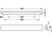 Templeton Pull Hdl ZA P.Brs 128/160mm cc