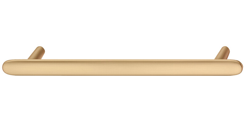 Pebble Pull Hdl ZA Bru Gld Col 160mm cc
