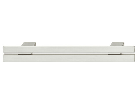 Pull Handle, Zinc Alloy, Fixing Centre 128 mm, Split