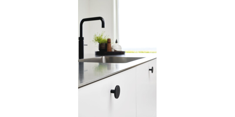 Plato Knob Ocean Pl Blk D42x24mm