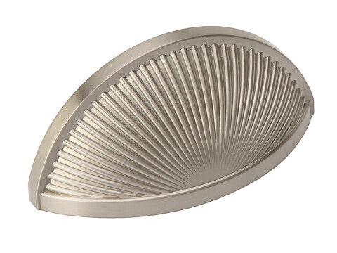 Cup Pull Handle, Zinc Alloy, Fixing Centres 76 mm, Crawford