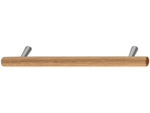Bar Handle, Wood, Fixing Centres 160 mm, Tilaa