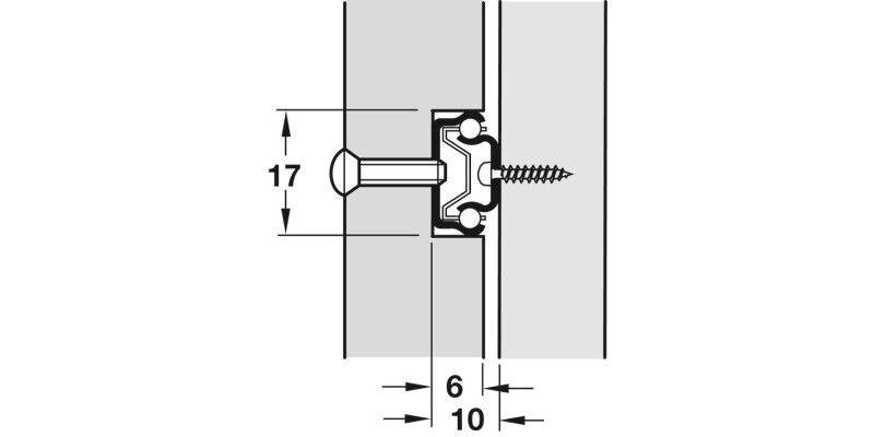 BB DrwRun 17mm Groove Sgl 8kg 187-284mm