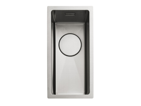 Sink, 0.5 Bowl, Stainless Steel, Rangemaster Kube