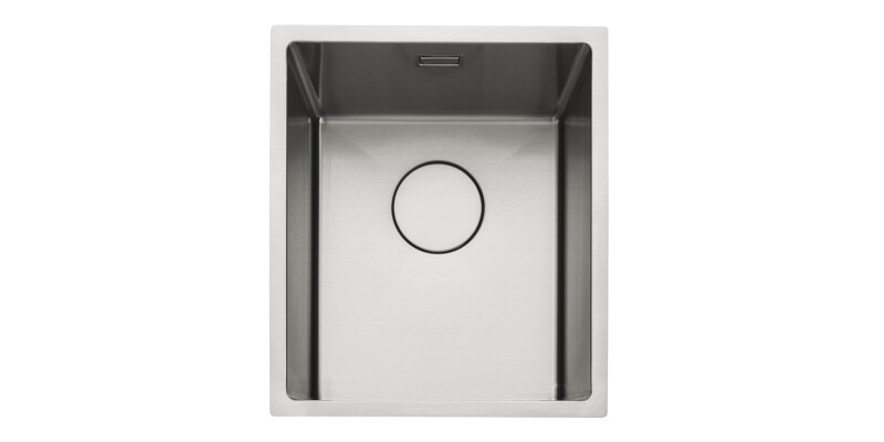 Sink, 1.0 Bowl, Stainless Steel, Rangemaster Kube