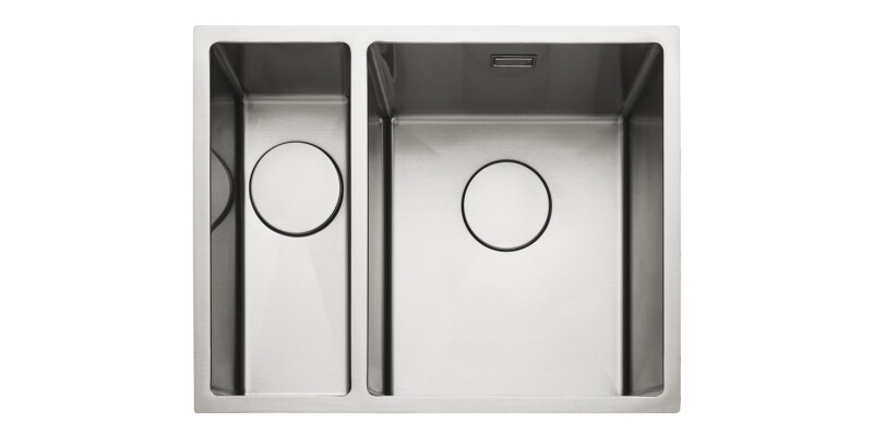 Sink, 1.5 Bowl, Stainless Steel, Rangemaster Kube