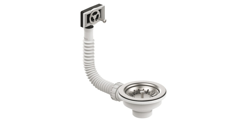 Single Waste and Overflow Set, Leisure WAST09