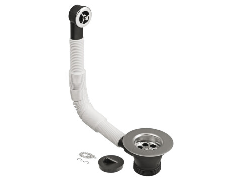 Single Waste and Overflow Set, Leisure WKIT17