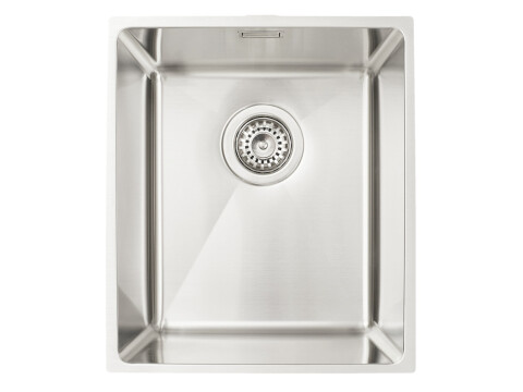 Sink, 1.0 Bowl, Stainless Steel, H&auml;fele Lido
