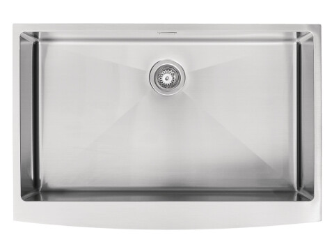 Sink, 1.0 Bowl, Stainless Steel, Belfast, H&auml;fele Lido
