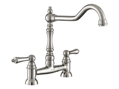 Traditional Bridge Tap, Dual Lever, Bridge, Rangemaster Waverly