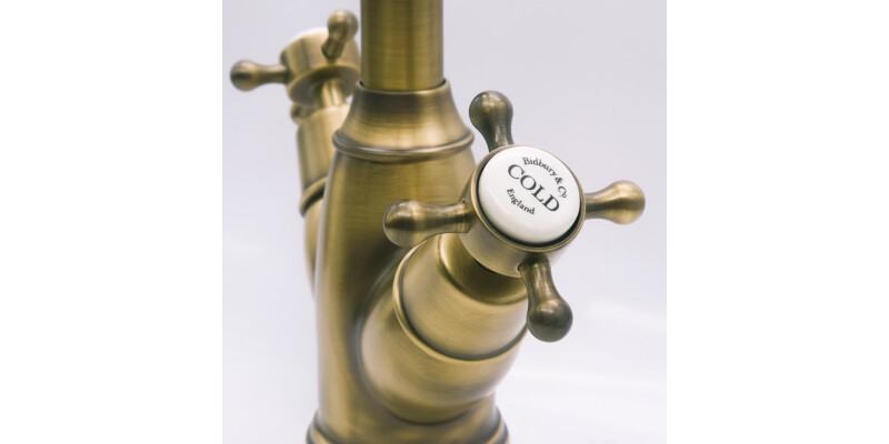 Bidbury&Co Yorkley Dual Lvr C-Tap PB