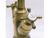 Bidbury&Co Yorkley Dual Lvr C-Tap PB