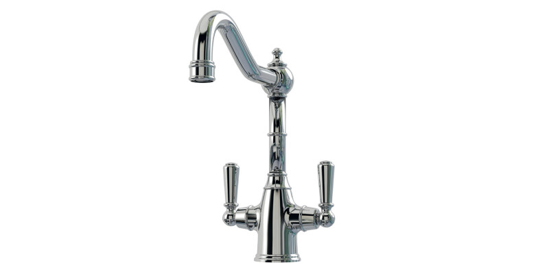 Mixer Tap, Dual Lever, Country Style Spout, Bidbury & Co. Bickton