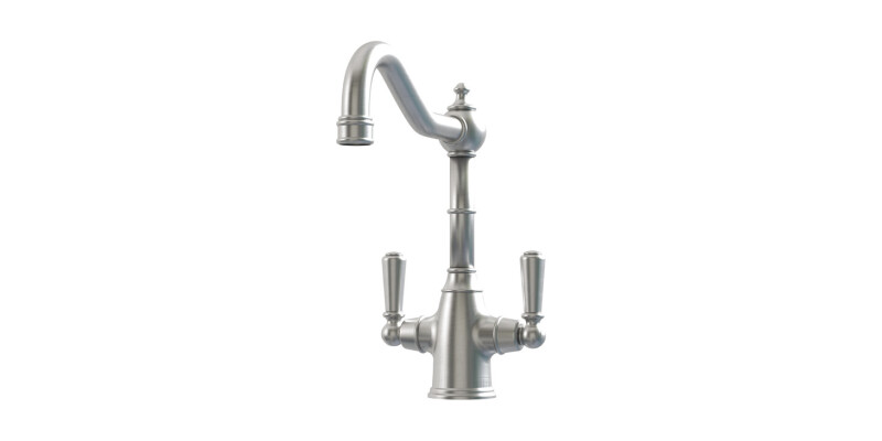 Mixer Tap, Dual Lever, Country Style Spout, Bidbury & Co. Bickton