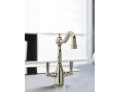Bidbury&Co Bickton Dual Lvr Ctry Tap Nkl