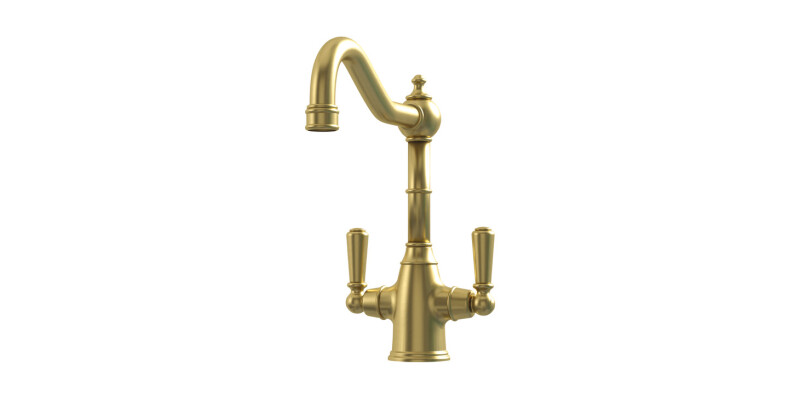 Mixer Tap, Dual Lever, Country Style Spout, Bidbury & Co. Bickton