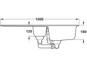 RM Elements ELE1052AS 1.5B Sink Grnt AB
