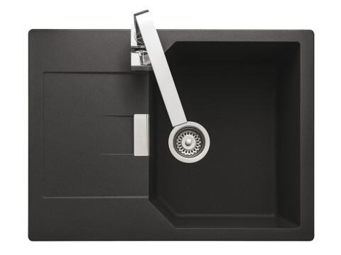 Sink, 1.0 Bowl, Granite, Compact, Rangemaster Mayon