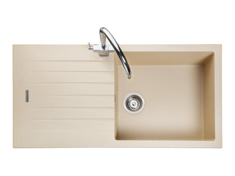 Sink, 1.0 Bowl, Composite, Rangemaster Andesite