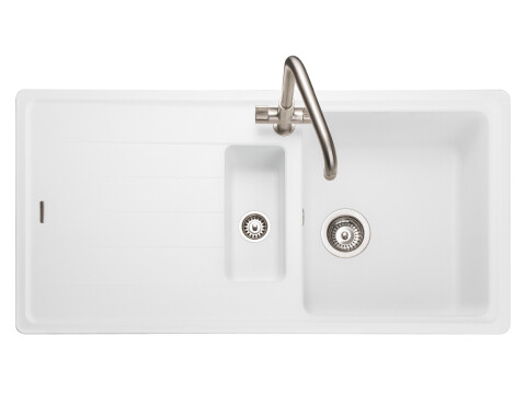 Sink, 1.5 Bowl, Granite, Rangemaster Elements