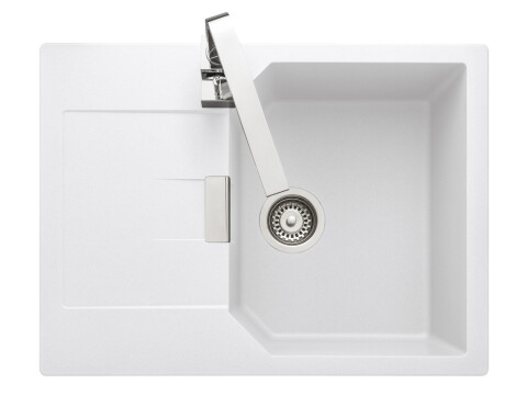 Sink, 1.0 Bowl, Granite, Compact, Rangemaster Mayon