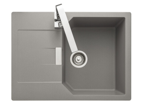 Sink, 1.0 Bowl, Granite, Compact, Rangemaster Mayon