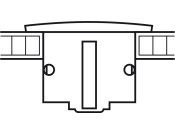 Kapsa S Cover Plt 201x70.5x5mm MB 9005