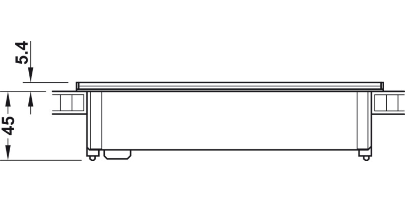 Kapsa S Cover Plt 201x70.5x5mm SSE