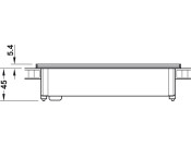 Kapsa S Cover Plt 201x70.5x5mm SSE