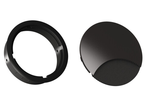 Cable Outlet, &Oslash; 80 mm, Round, Two Part, Loop, Bachmann
