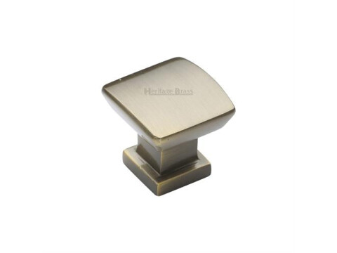 M.Marcus Heritage Brass Plinth Cupboard Knob