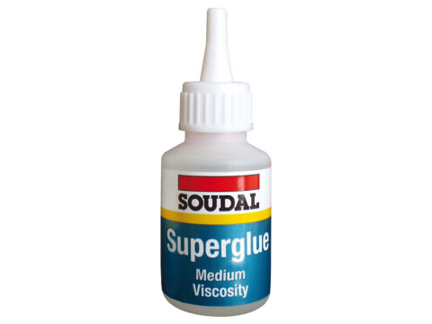 High Strength Adhesive, General Purpose, Bottle, Soudal Superglue