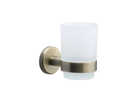 M.Marcus Oxford Frosted Glass Tumbler