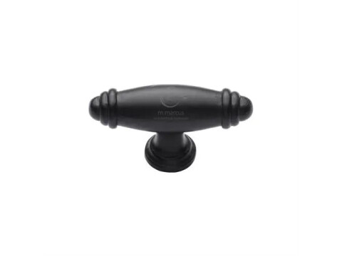 M.Marcus - Black Iron Artisan Cupboard Knob - Matt Black