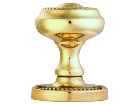 Carlisle Brass - Classical Georgian Mortice Door Knob - Polished Brass - Pair