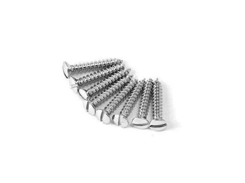 Carlisle Brass Spare Screws in Polished Chrome to Suit Door Handles