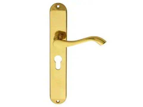 Carlisle Brass Andros Superior Quality Door Handle on Longplate - Pair