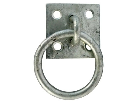 Timco Ring On Plate - Galvanised