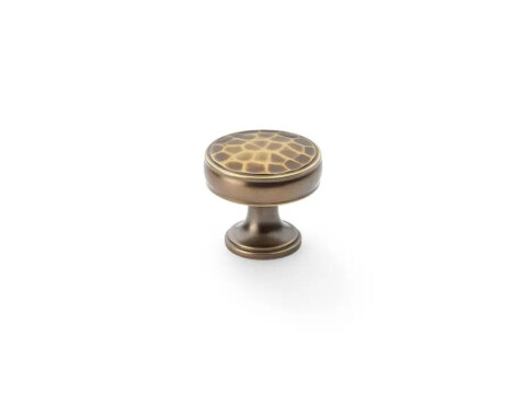 Alexander and Wilks Lynd Hammered Cupboard Knob