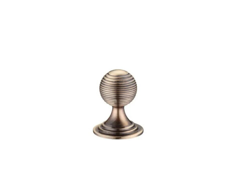 Solid Brass Queen Anne Cupboard Knob