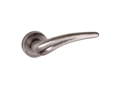 Old English York Door Handle On Rose - Pair