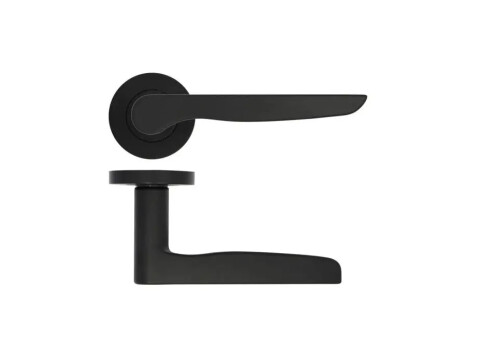 Stanza Vigo Door Handle on Rose - Pair
